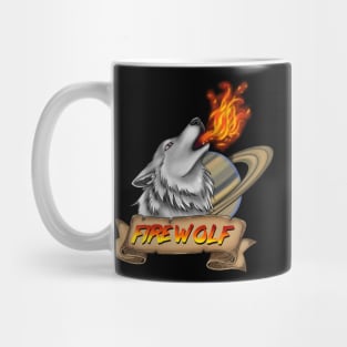 Fire Wolf Logo Mug